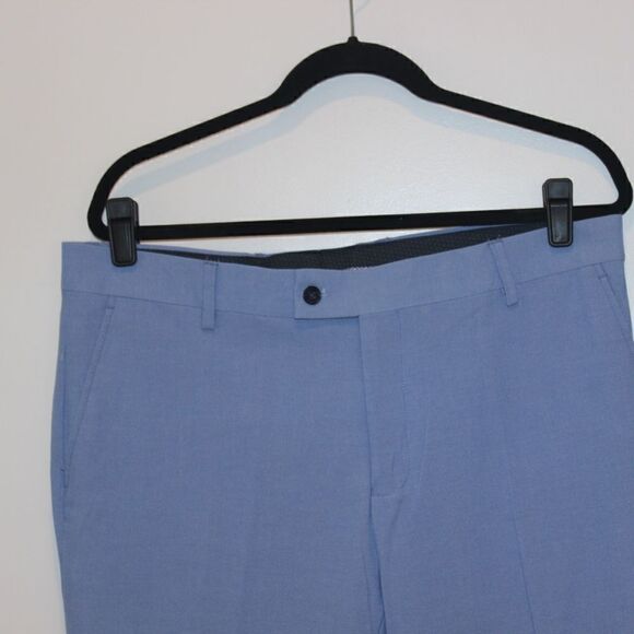 The Savile Row Blue Brixton Pants Men Size 36 - Picture 4 of 12